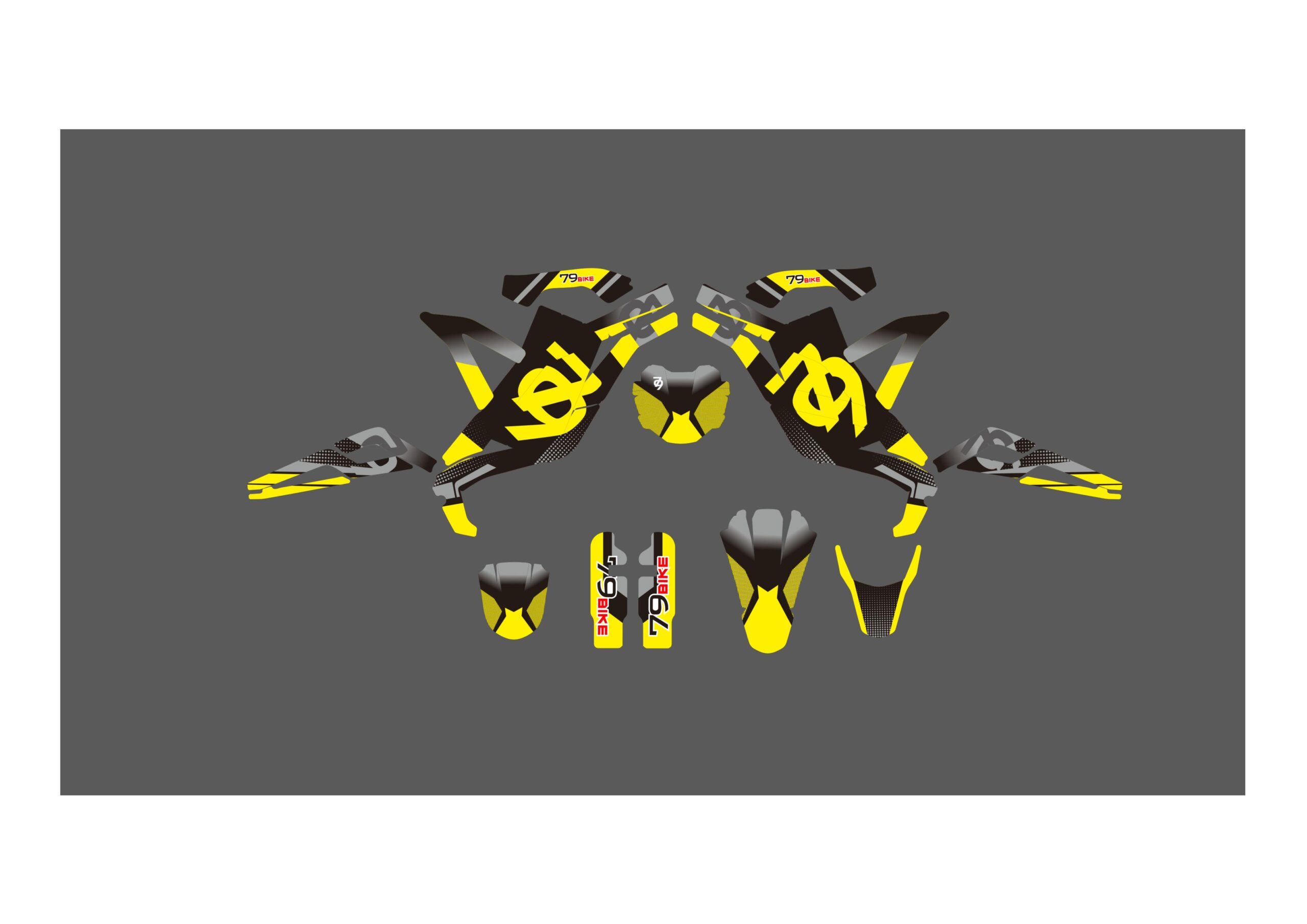 79Bike Falcon PRO / GT/M Custom Graphics Kits