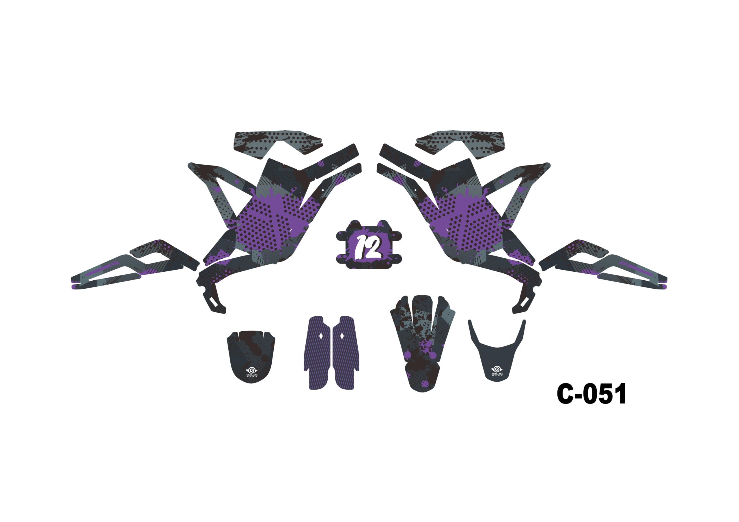 79Bike Falcon PRO / GT/M Custom Graphics Kits