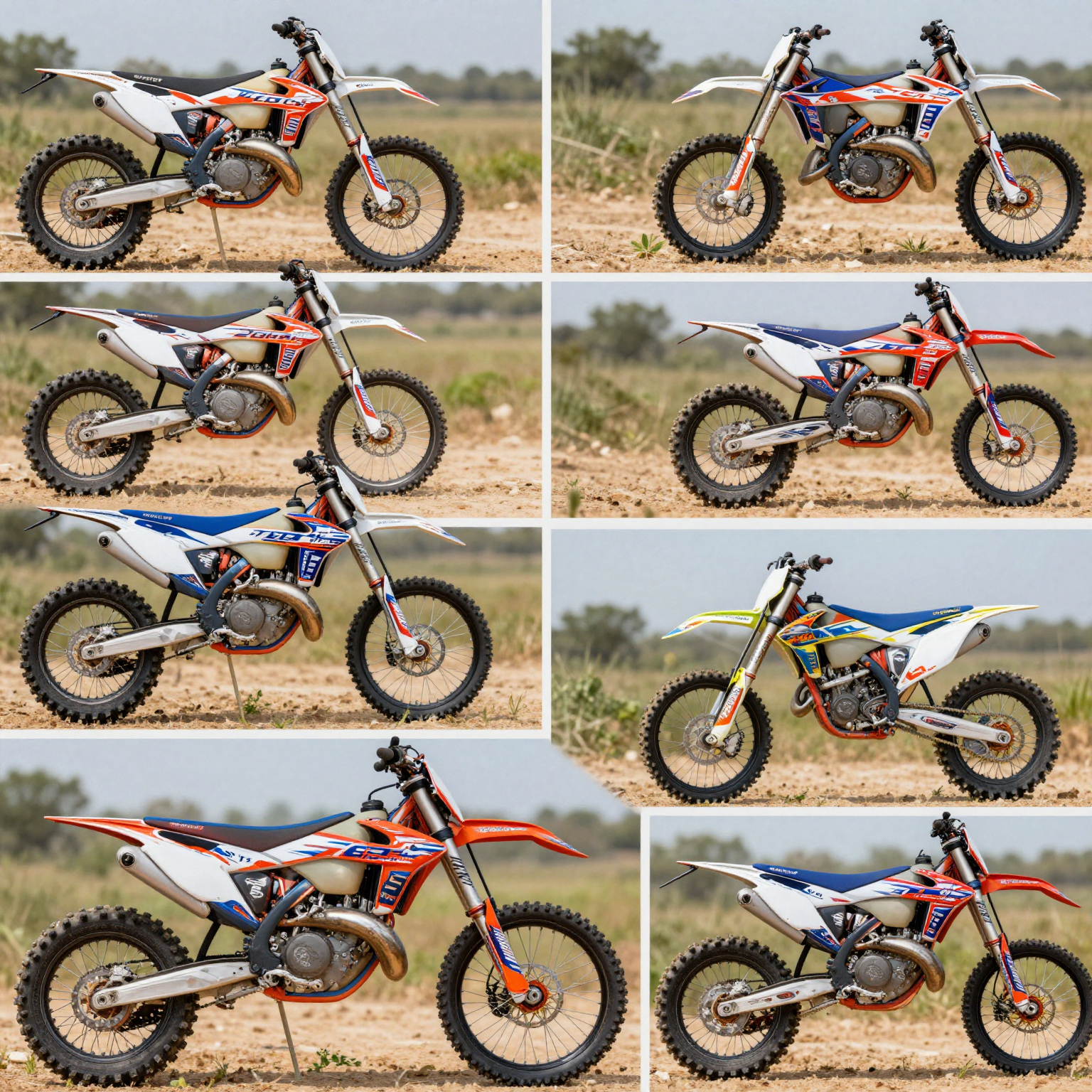 Customized Dirt Bike Graphics