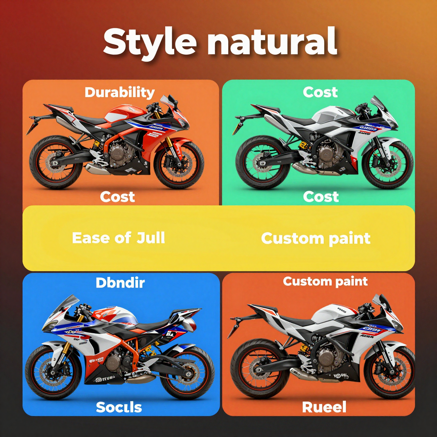 Graphic Comparison of Customizations