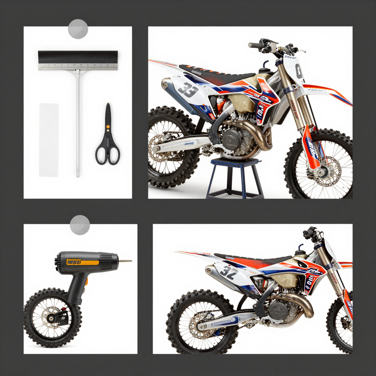 Dirt Bike Graphics Installation