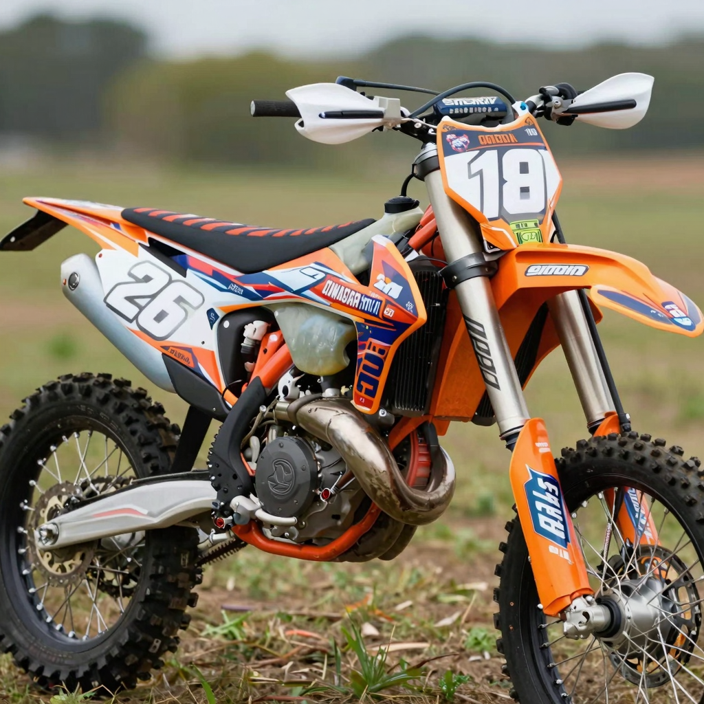 Dirt Bike Number Graphics