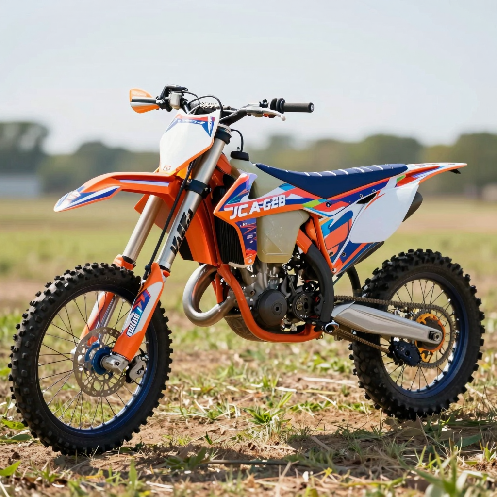 Dirt Bike with Graphics