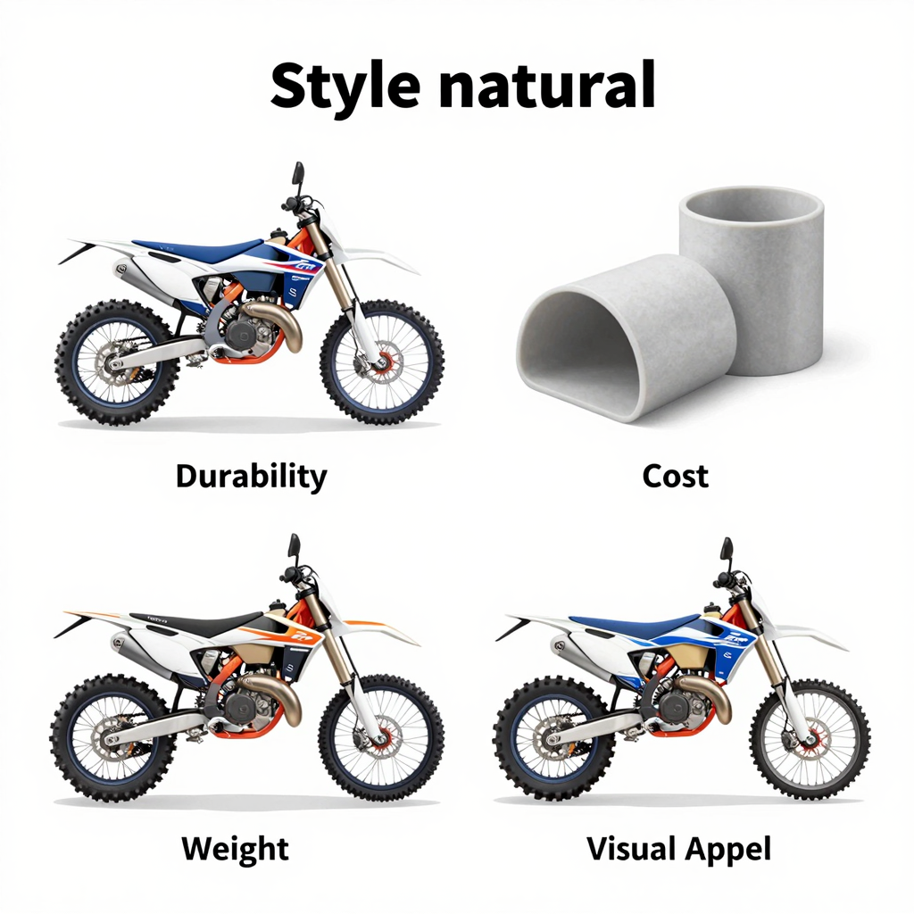 Dirt Bike Plastics with Graphics