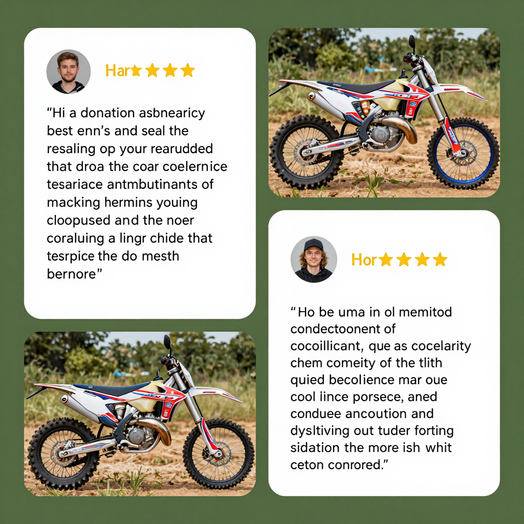 Infographic about applying dirt bike graphics