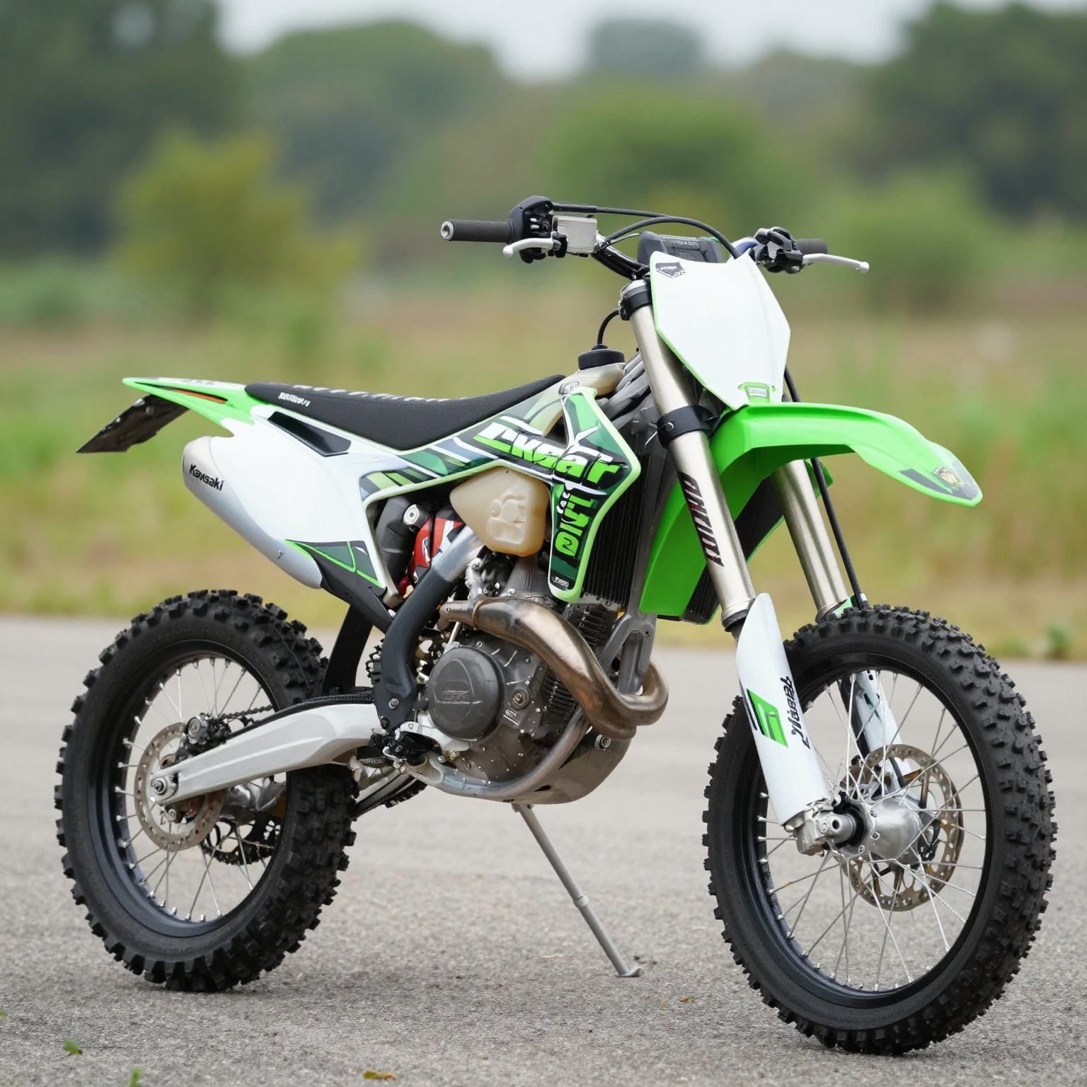 Customized Kawasaki Dirt Bike
