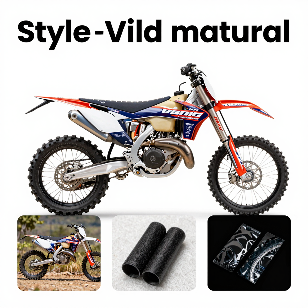Materials Used in Dirt Bike Graphics