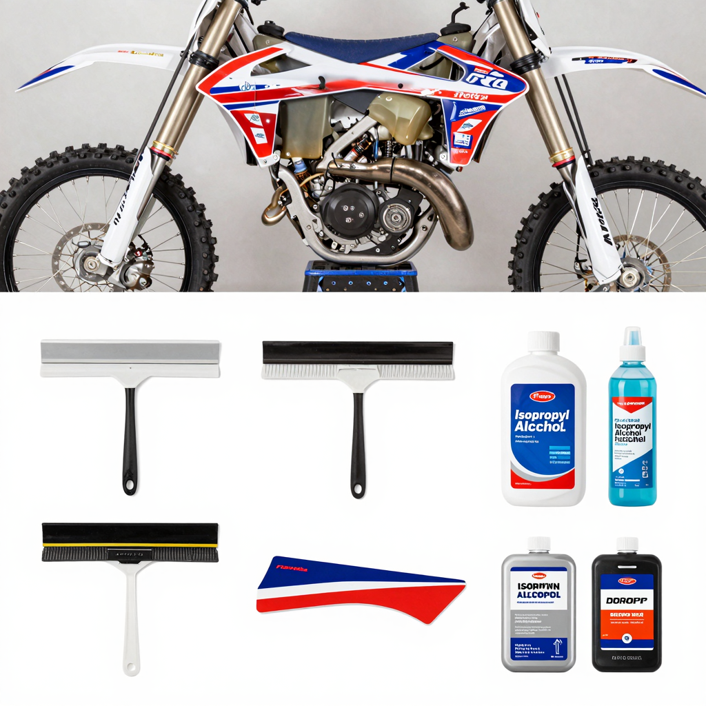 Dirt Bike Graphics Installation