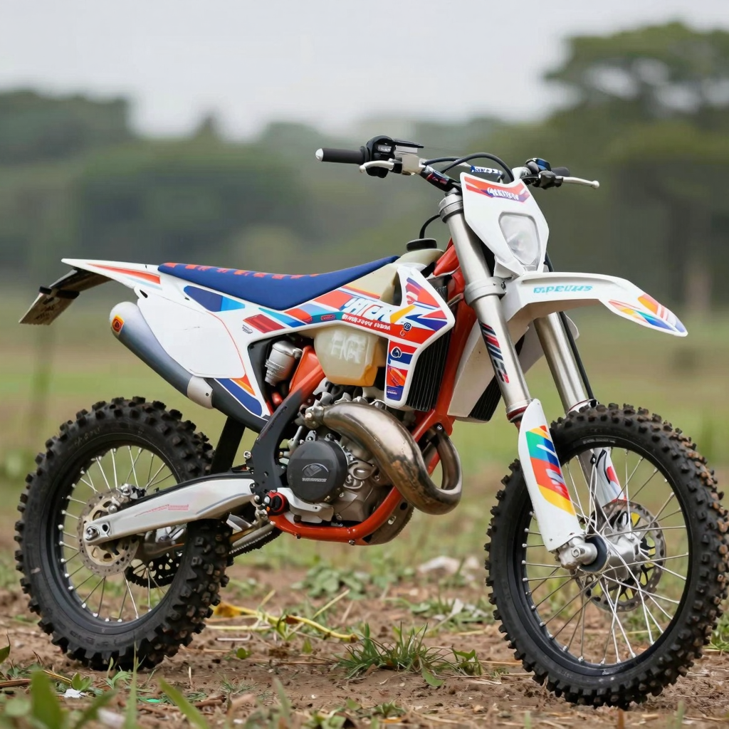 Apollo 125cc Dirt Bike Graphics