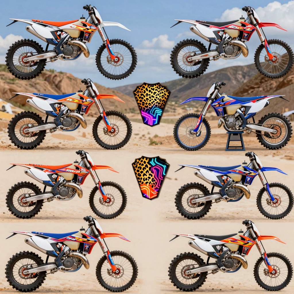Apollo Dirt Bike Graphics Customization Options