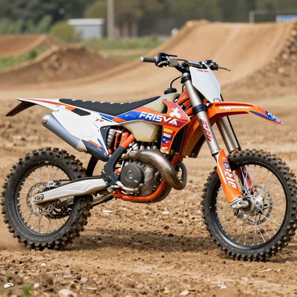 Dirt Bike with Graphics