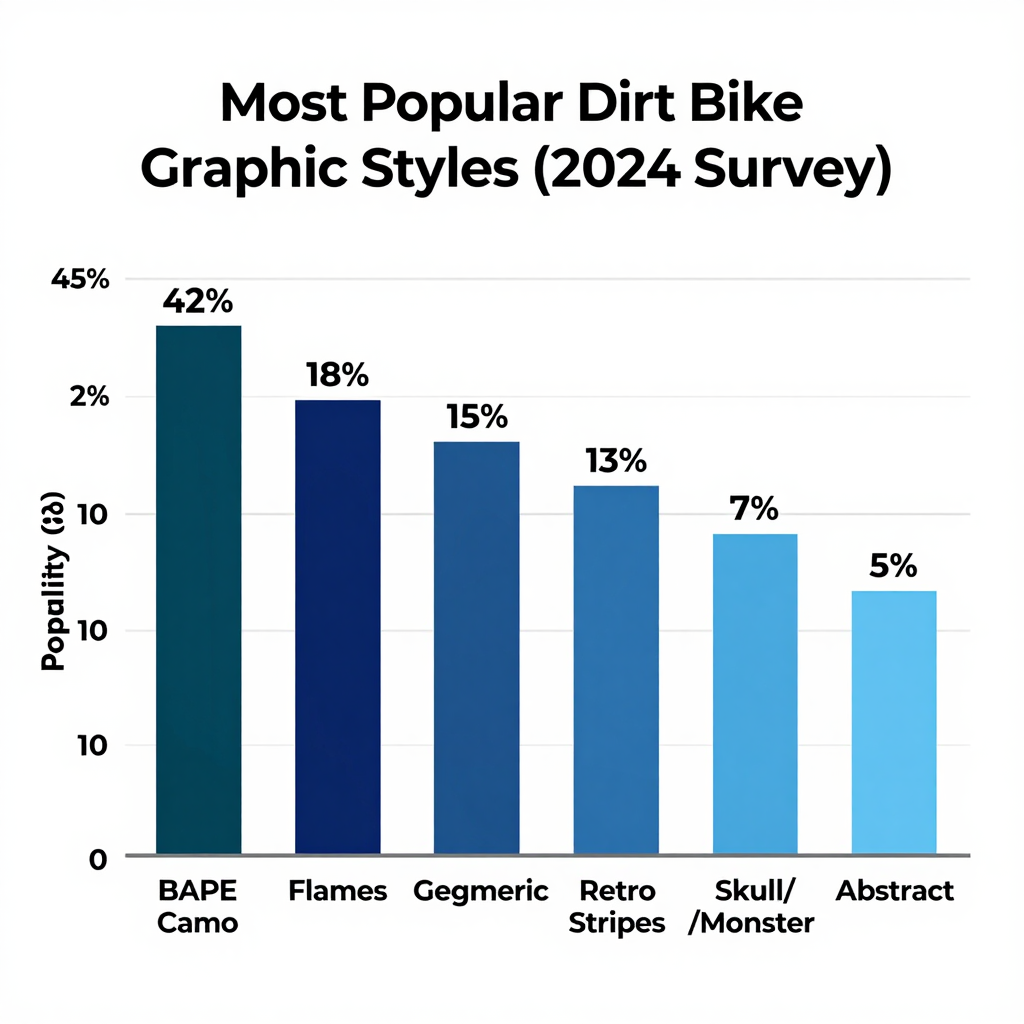 Most Popular Dirt Bike Graphic Styles (2024 Survey)