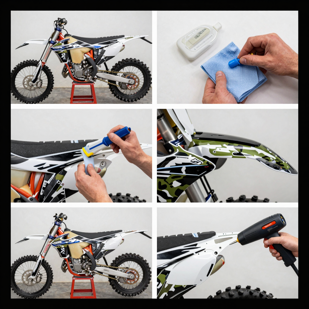 Dirt Bike Graphics Installation Step-by-Step Guide