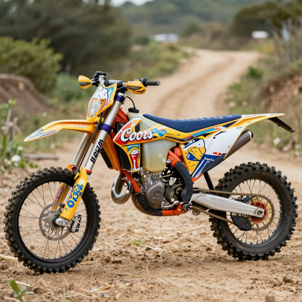 Beer-Themed Dirt Bike