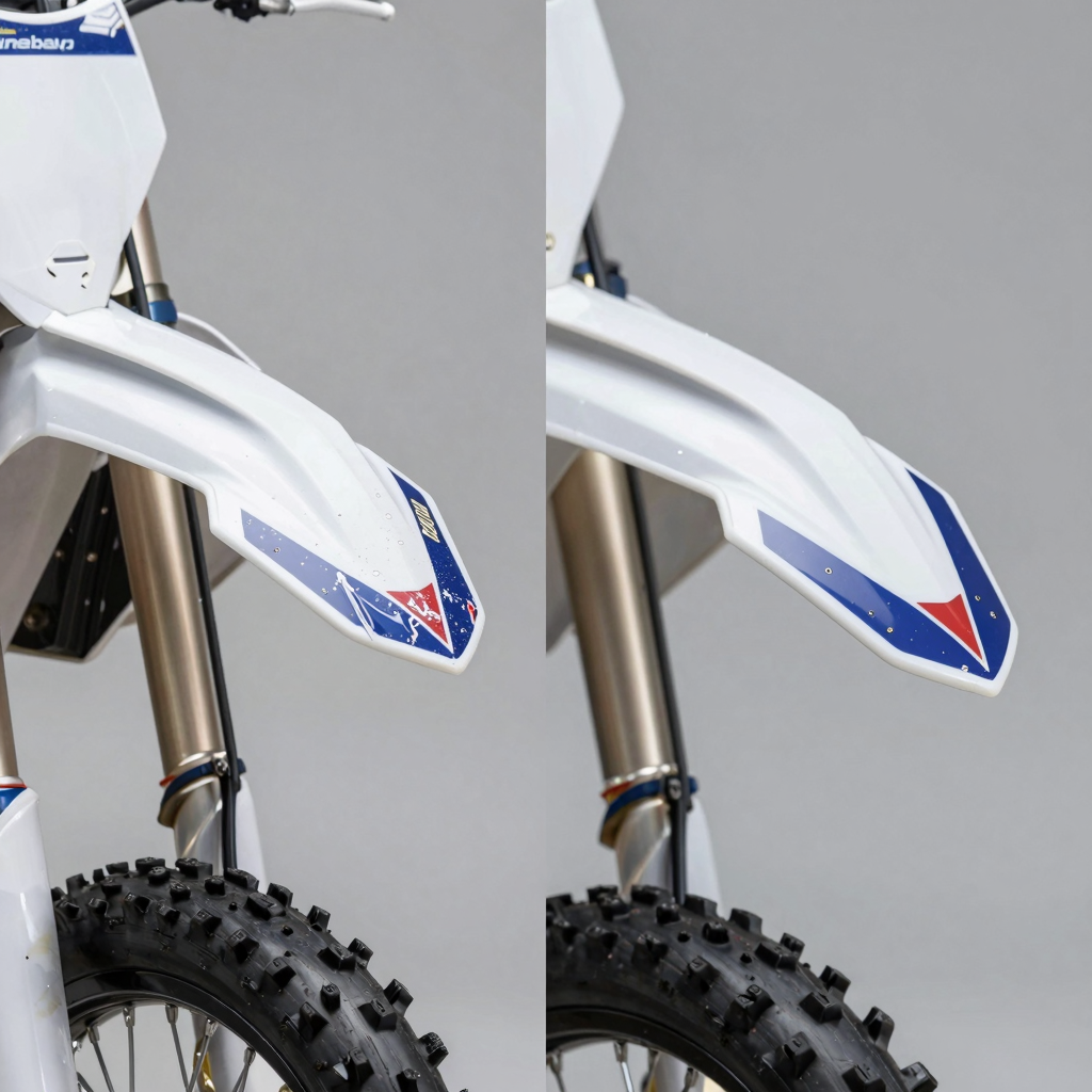 Best way to install dirt bike graphics before and after