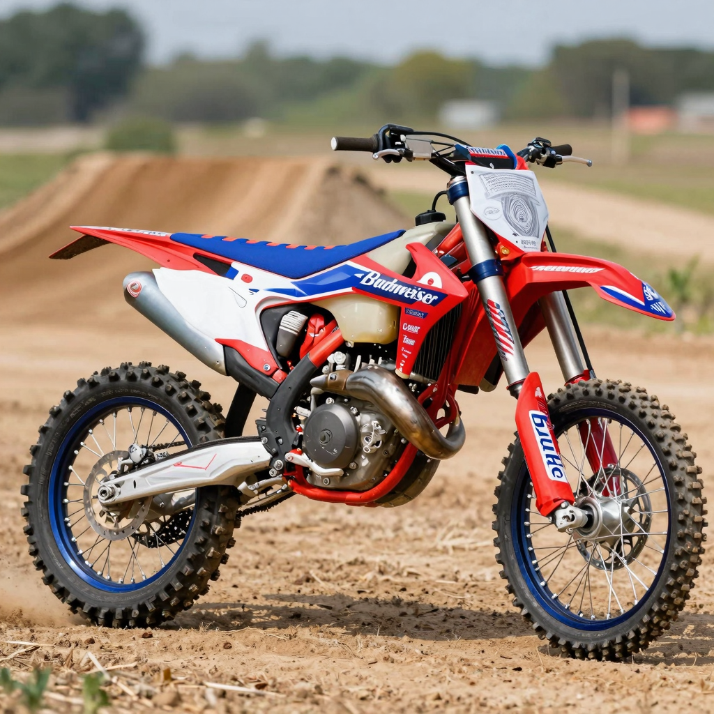 Budweiser Dirt Bike Graphics