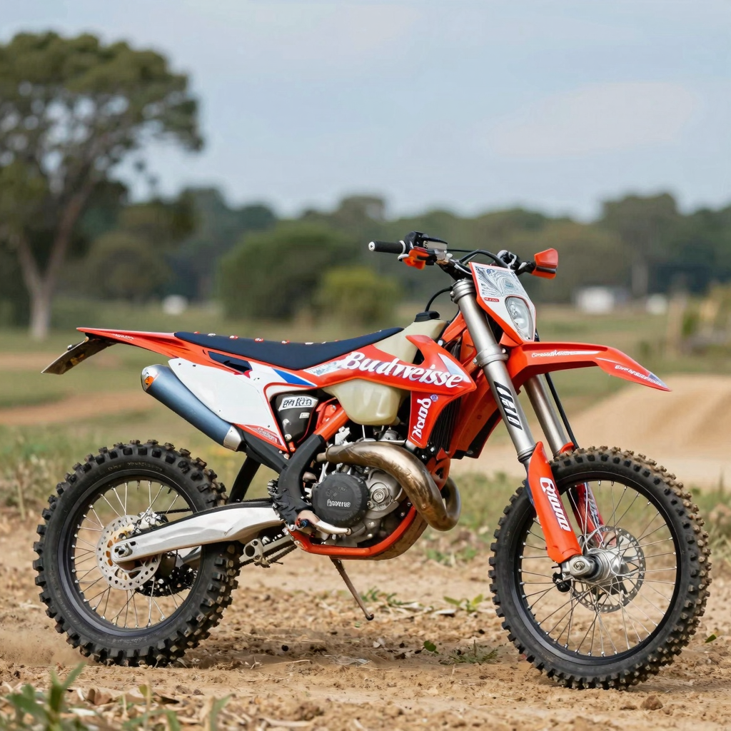 Budweiser Dirt Bike Graphics
