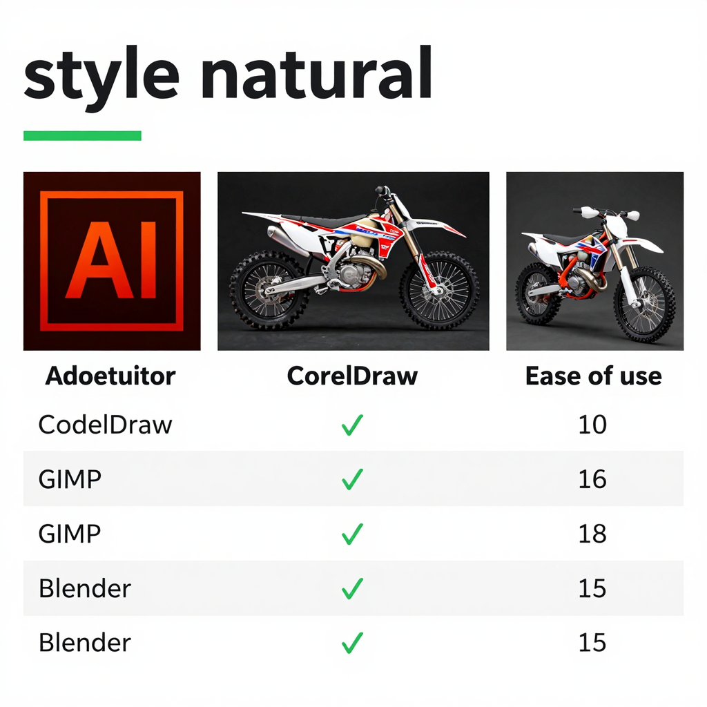 Graphic Design Software Comparison