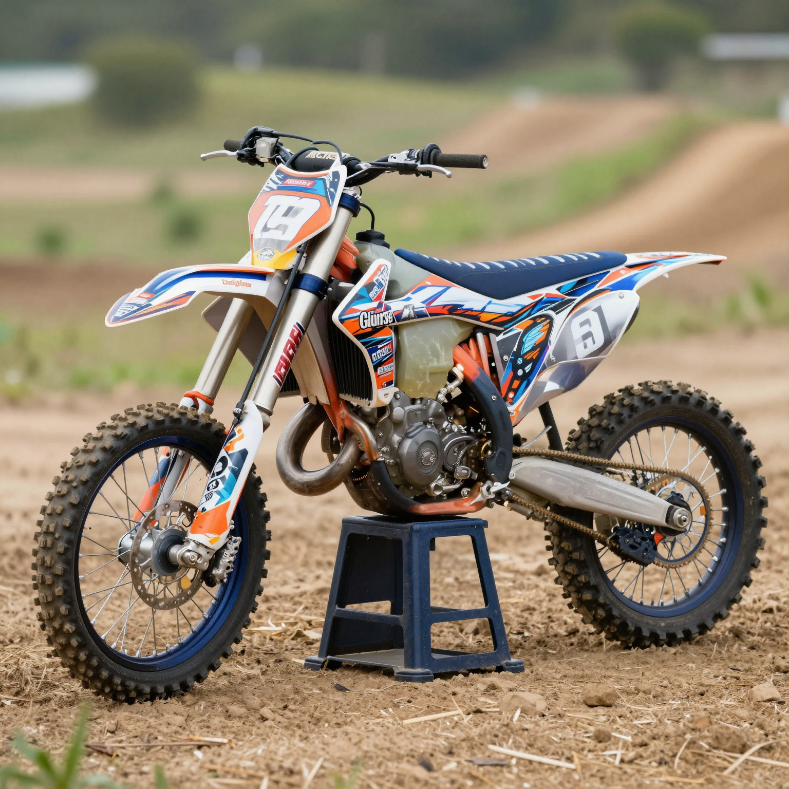 Custom Graphic Design for Dirt Bikes