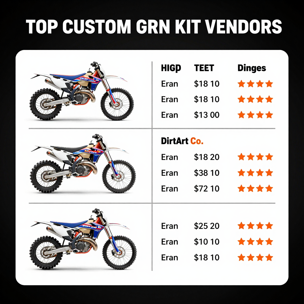 Custom Graphic Kit Vendors Comparison