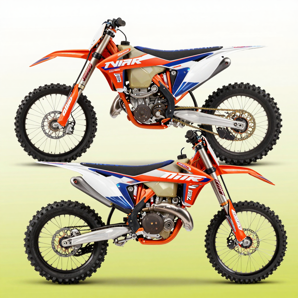 Custom Dirt Bike Graphics Kit