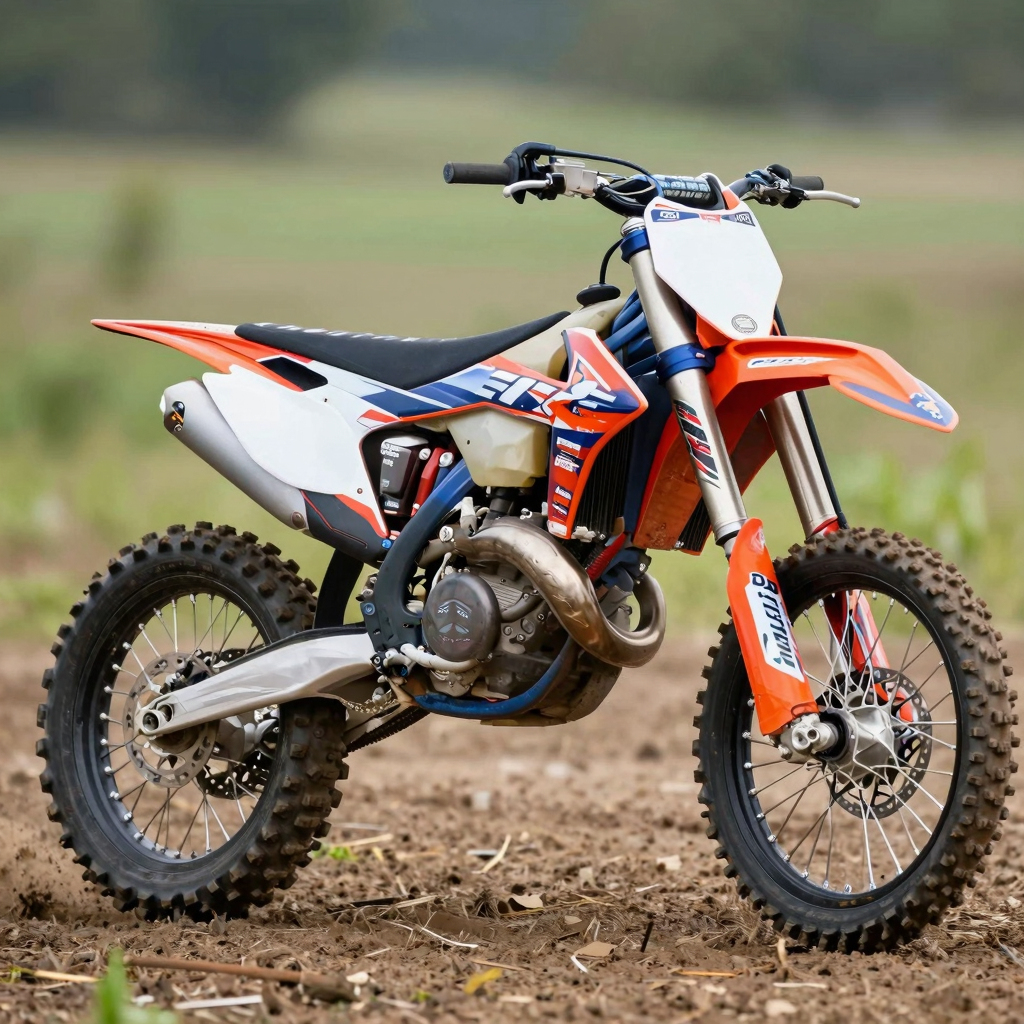 Dirt Bike with Quality Plastics and Graphics
