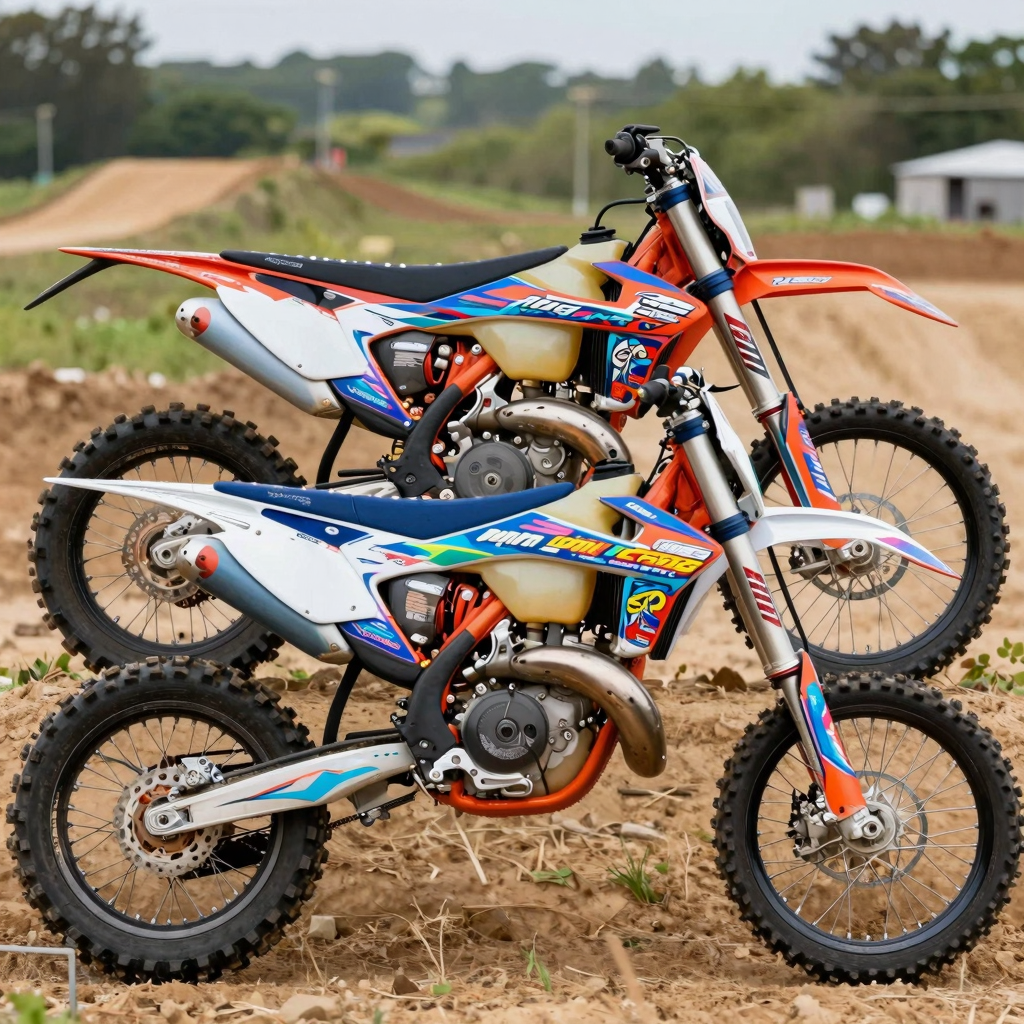 Fully Custom Dirt Bike Graphics