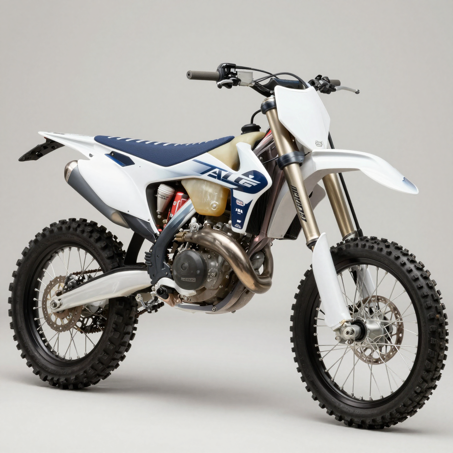 A clean dirt bike surface ready for graphics