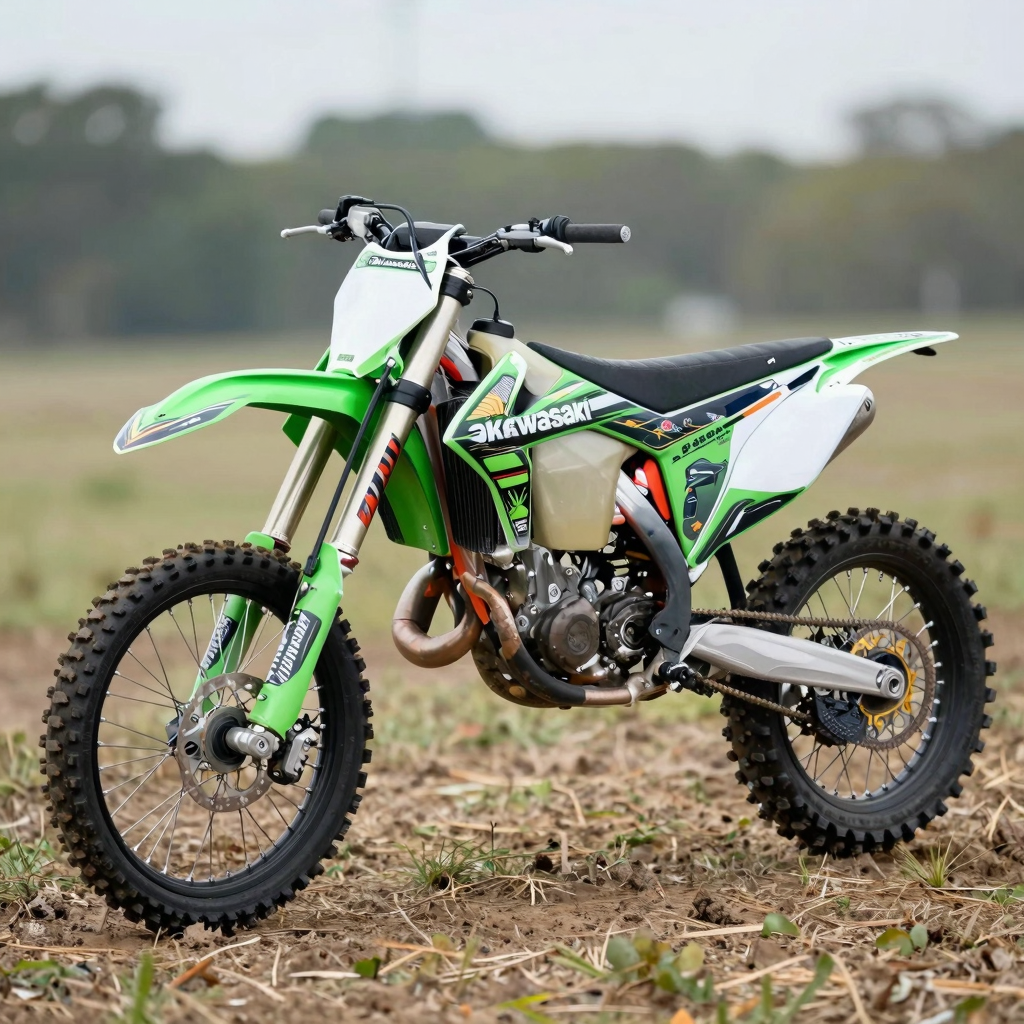 Custom Kawasaki Dirt Bike