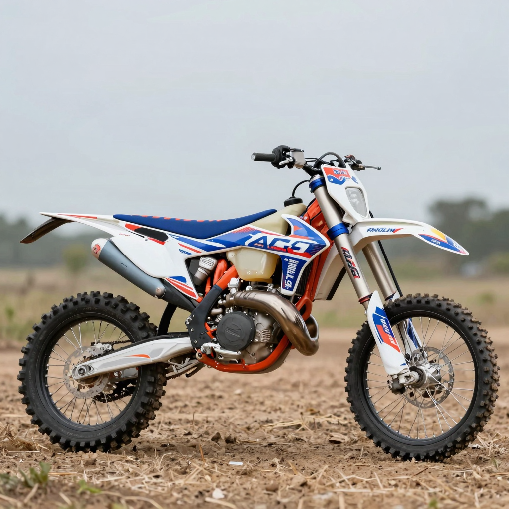 Custom Graphic Design for a Dirt Bike