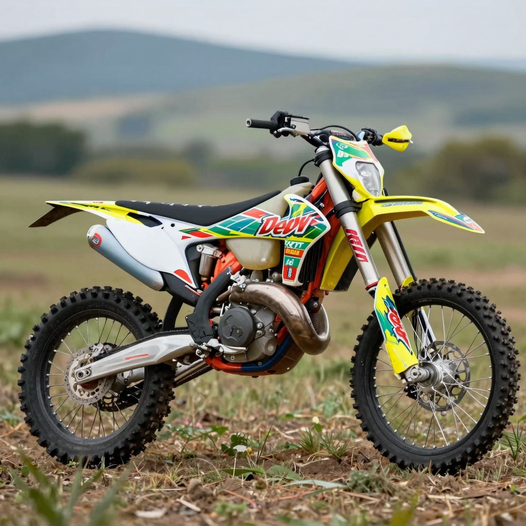 Mountain Dew Dirt Bike Graphics