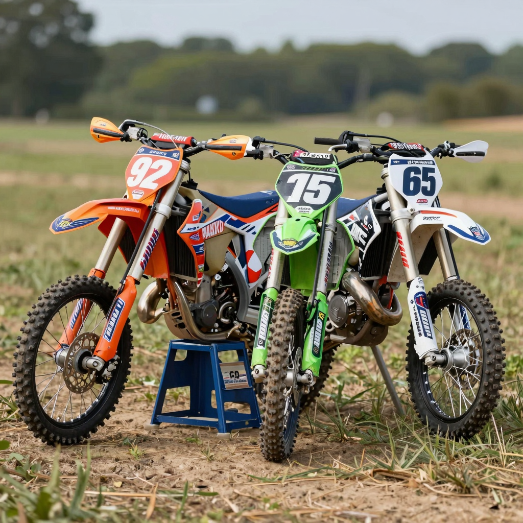 Dirt Bike Number Plate Graphics
