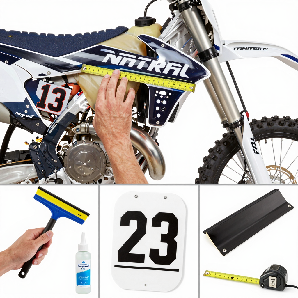 Installation Process for Number Plate Graphics
