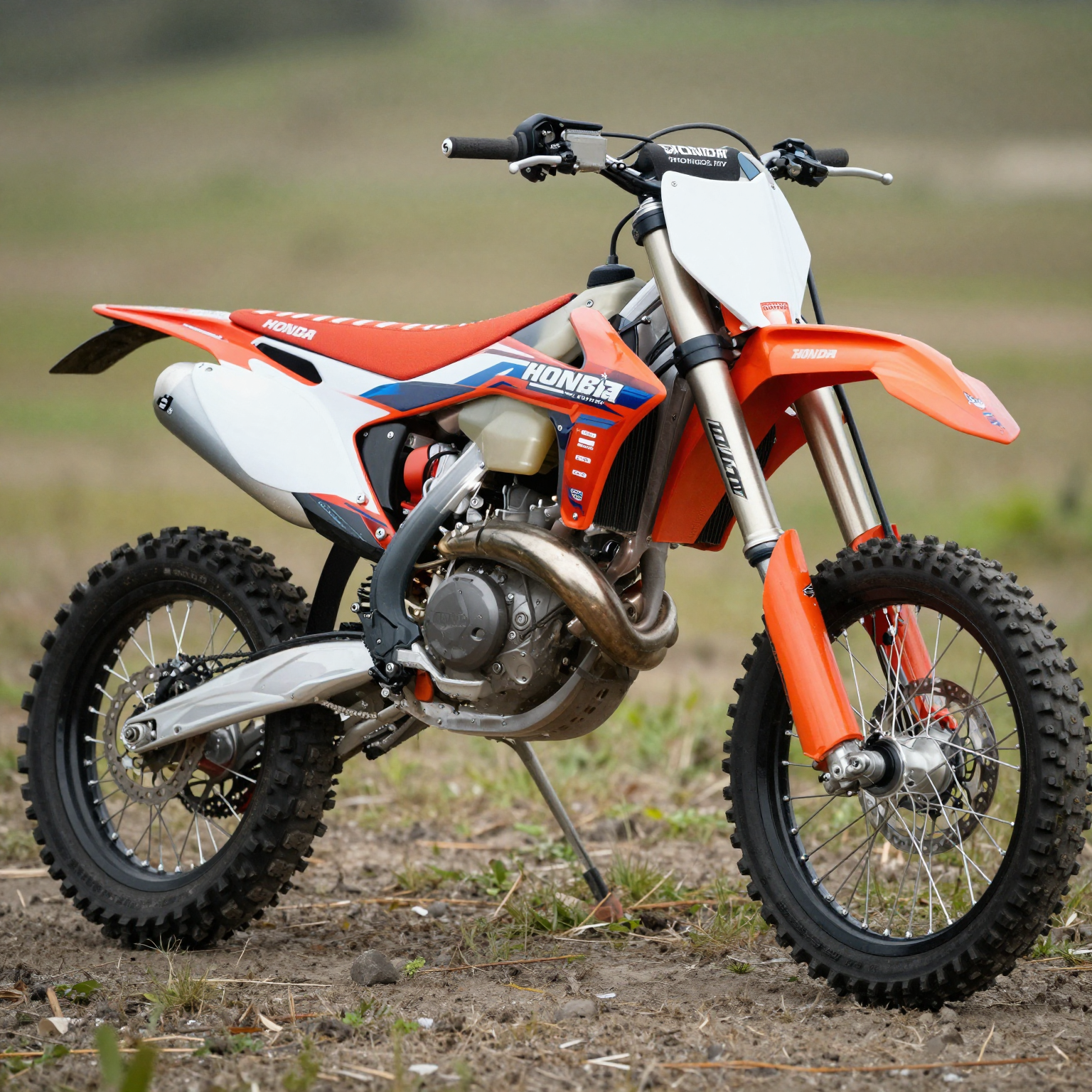 Custom Honda Dirt Bike Graphics