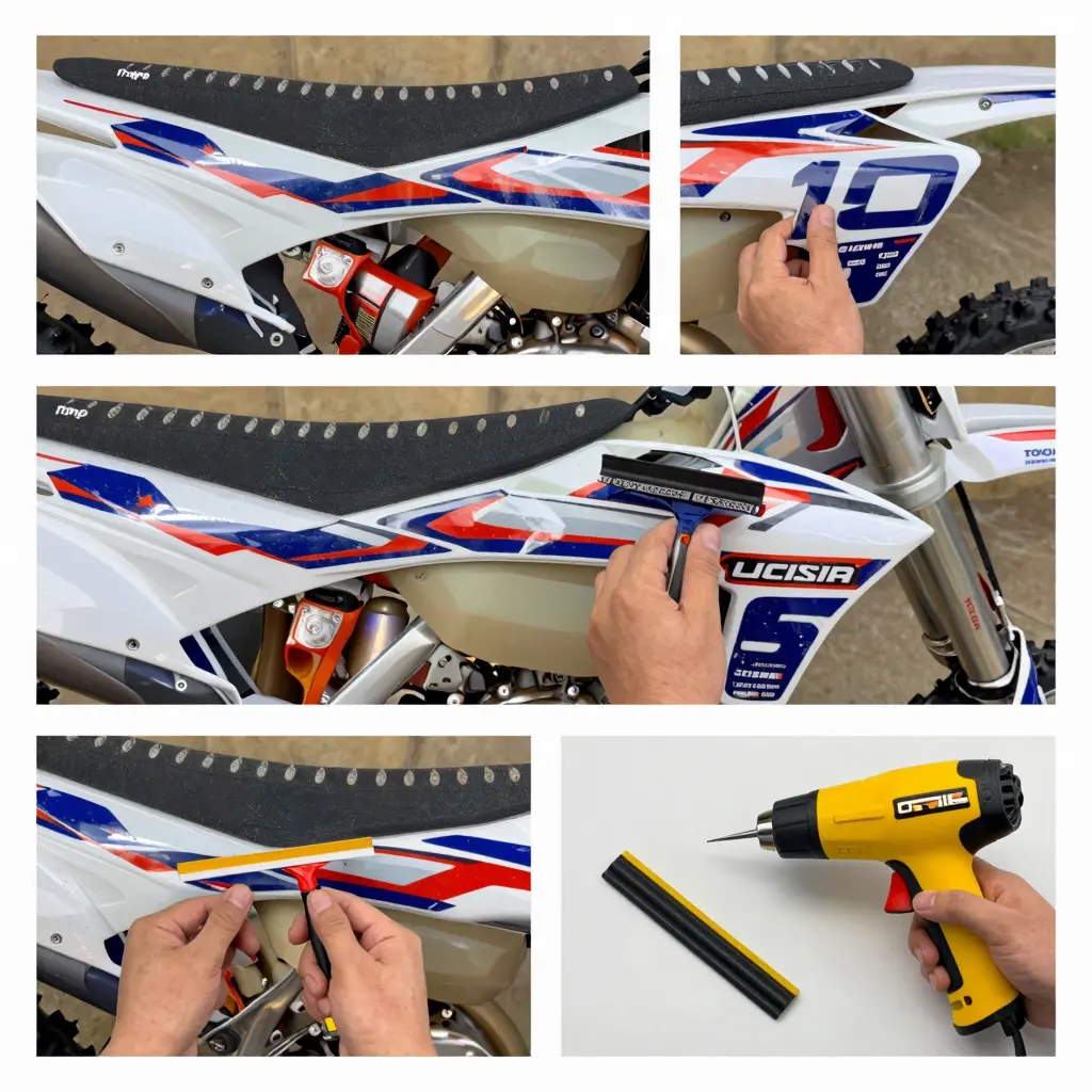 Installing dirt bike graphics