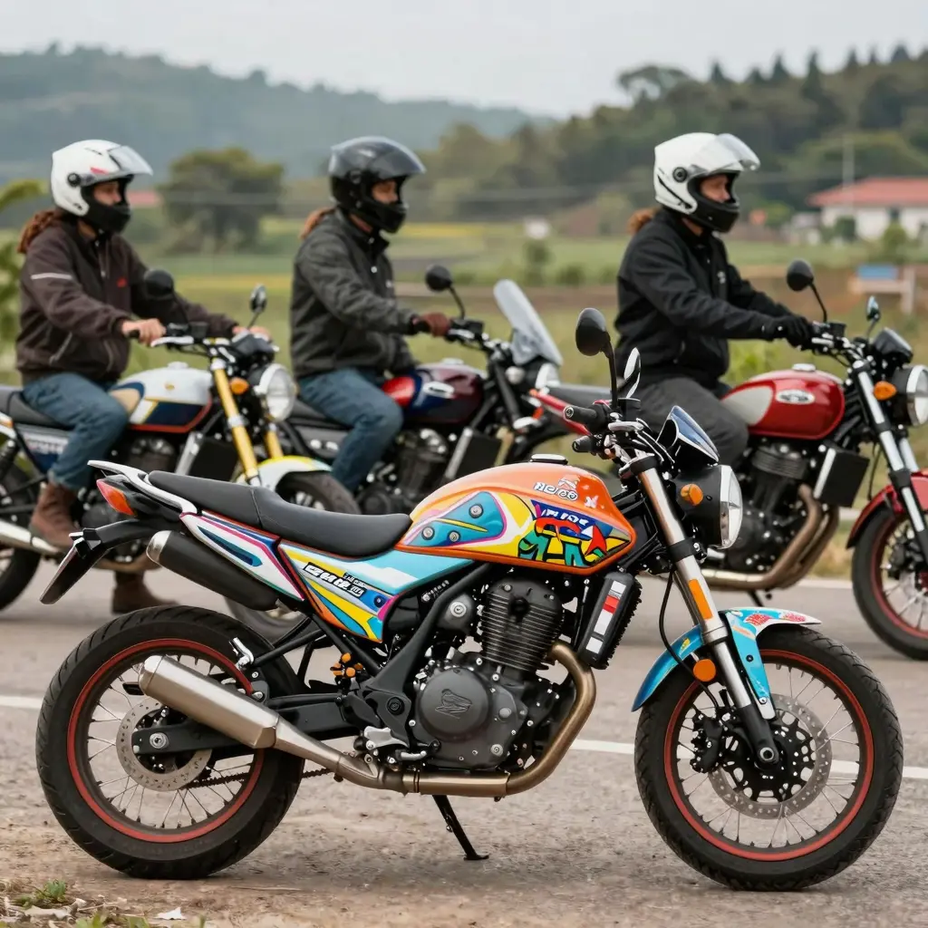 Creative Motorcycle Customization