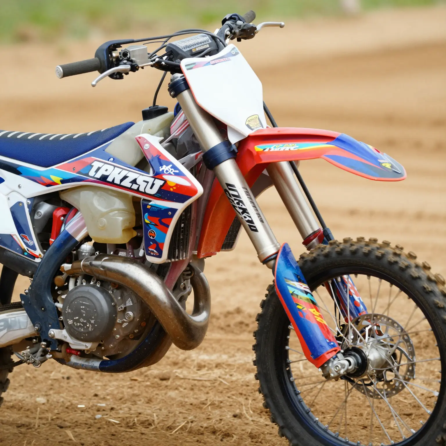 Dirt Bike Graphics in Motion