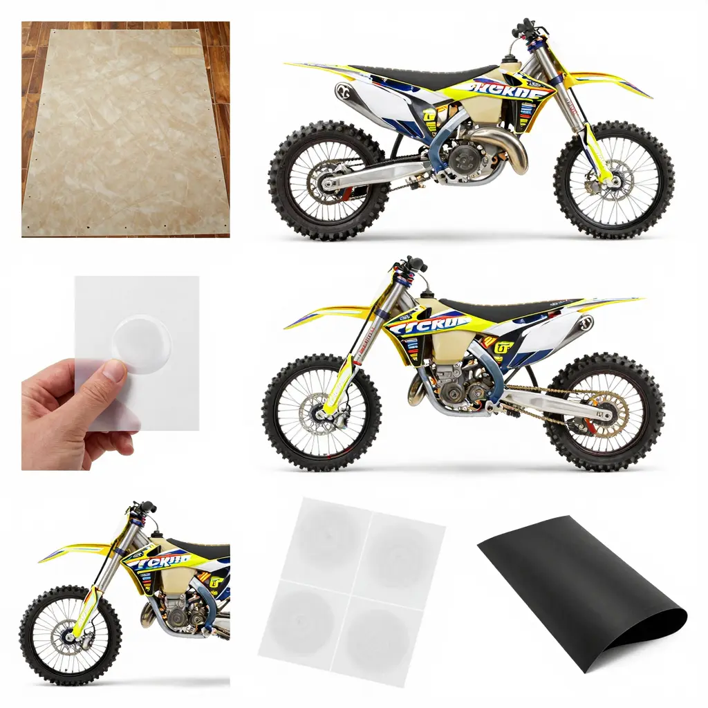 DIY Installation Process for Dirt Bike Graphic Kit