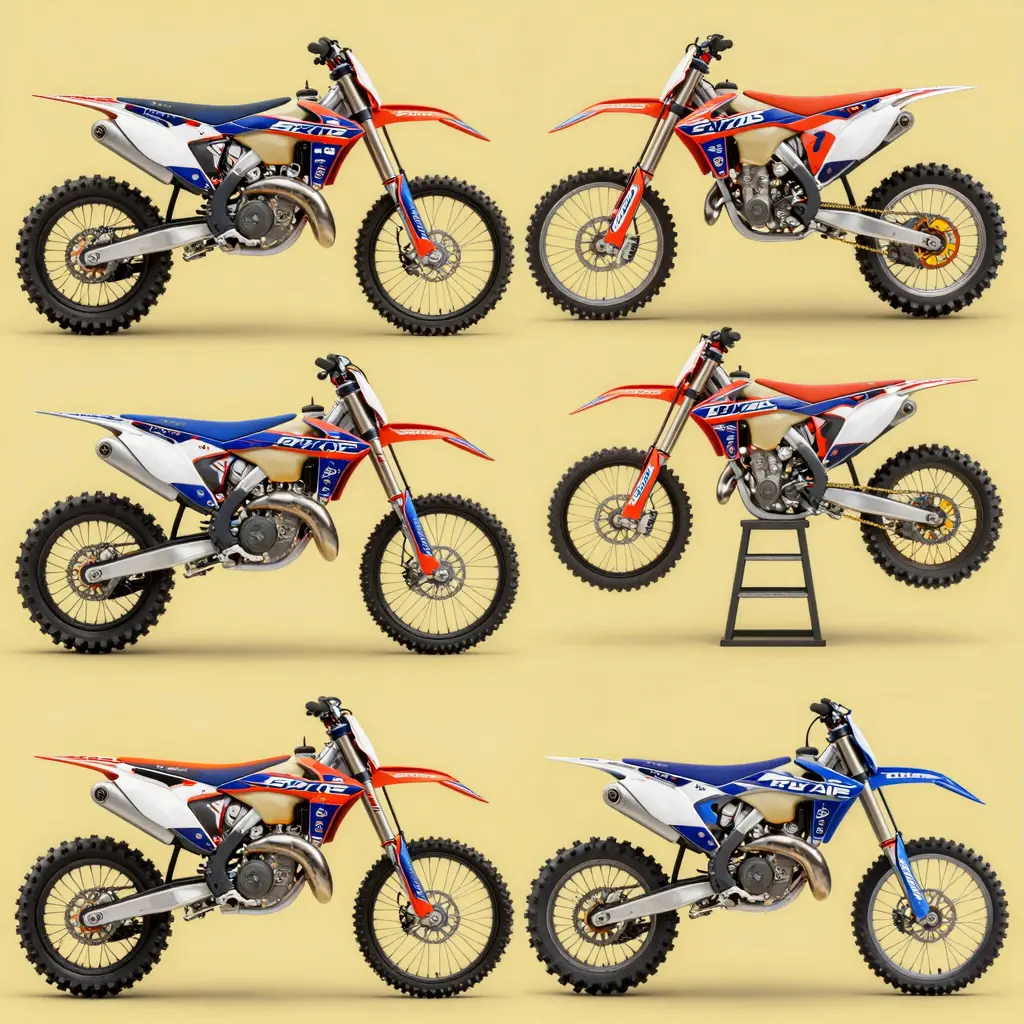 Dirt Bike Graphic Templates