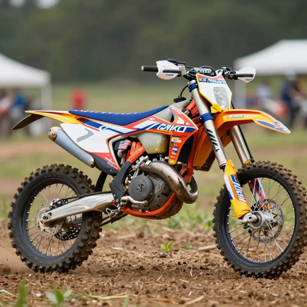 Dirt Bike with Graphics