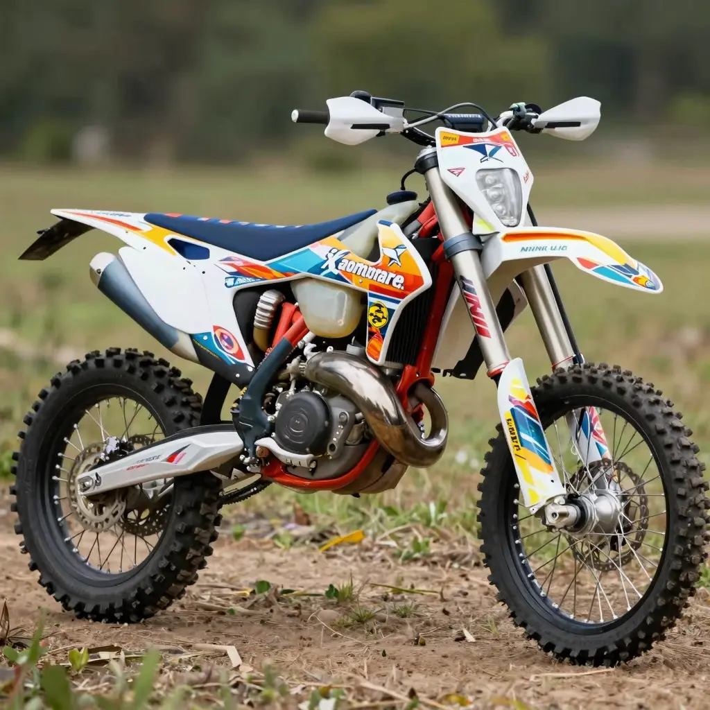 Dirt Bike with Decals