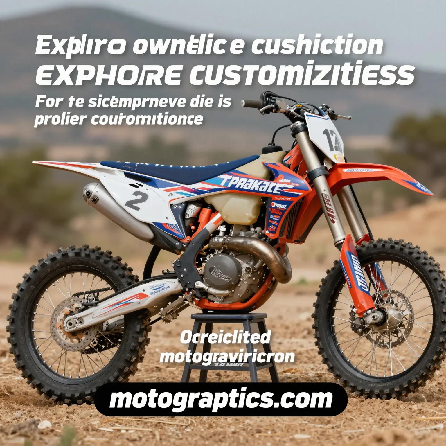 Call to Action for Dirt Bike Graphics
