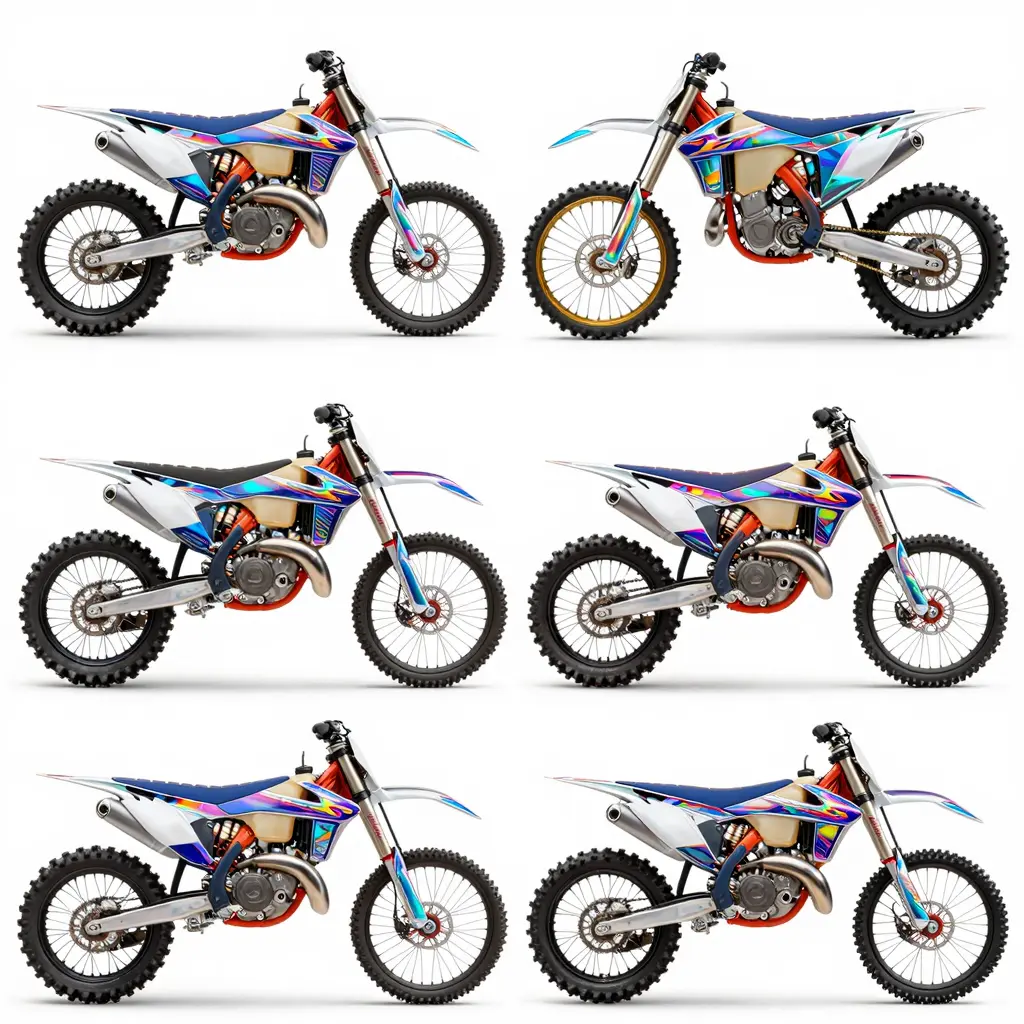 Holographic Bike Graphics