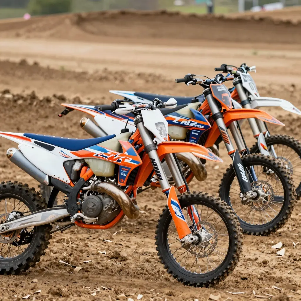 KTM Dirt Bike with Graphics Kit 2