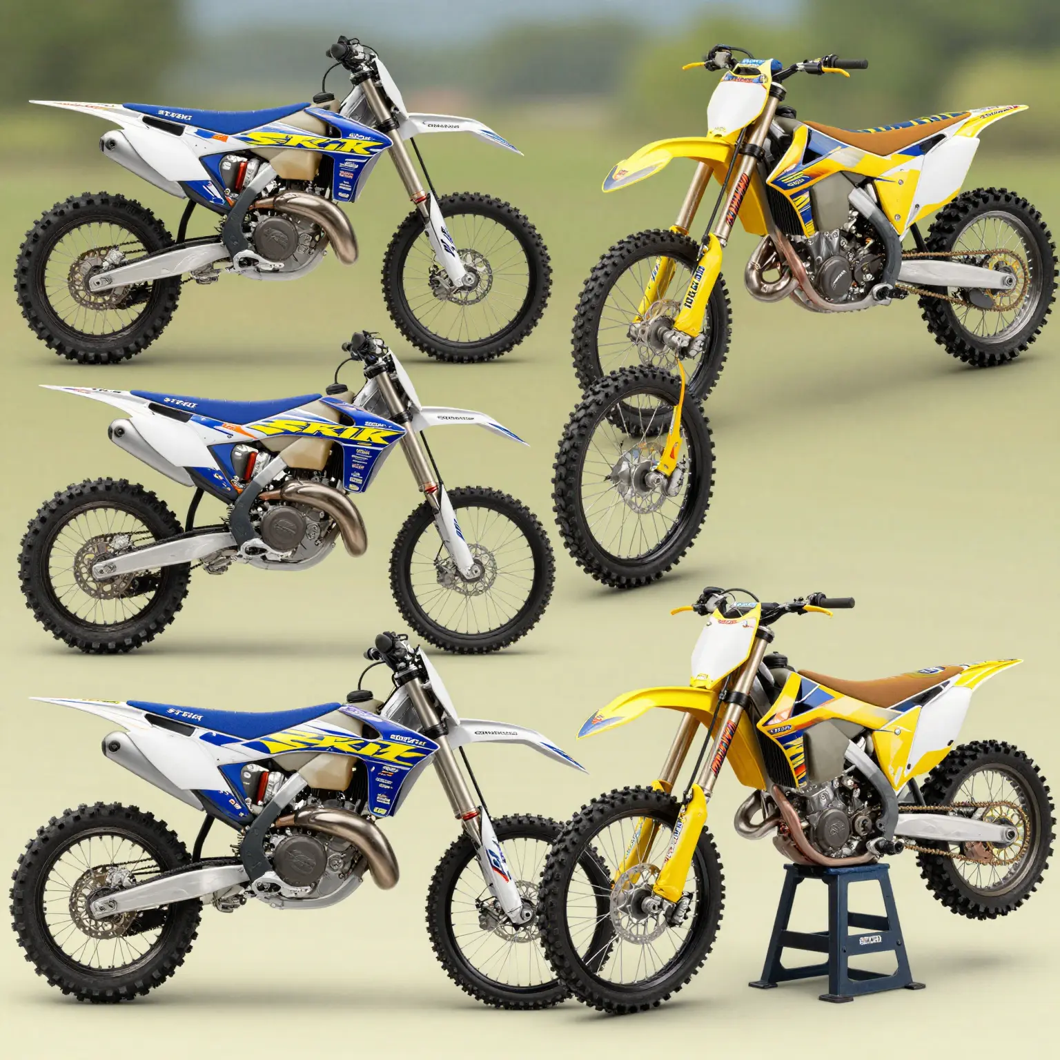 Popular Suzuki Dirt Bike Graphics