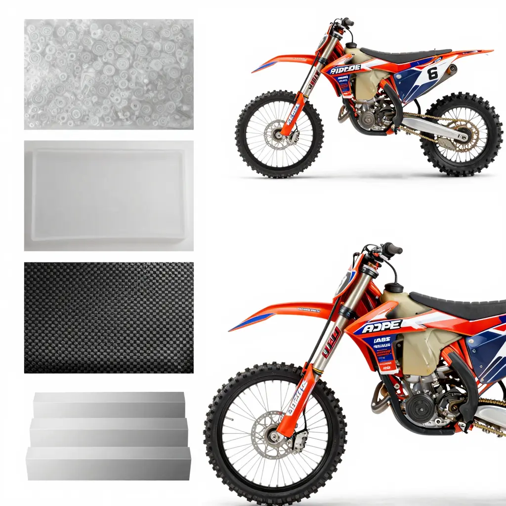 Dirt Bike Graphics Materials