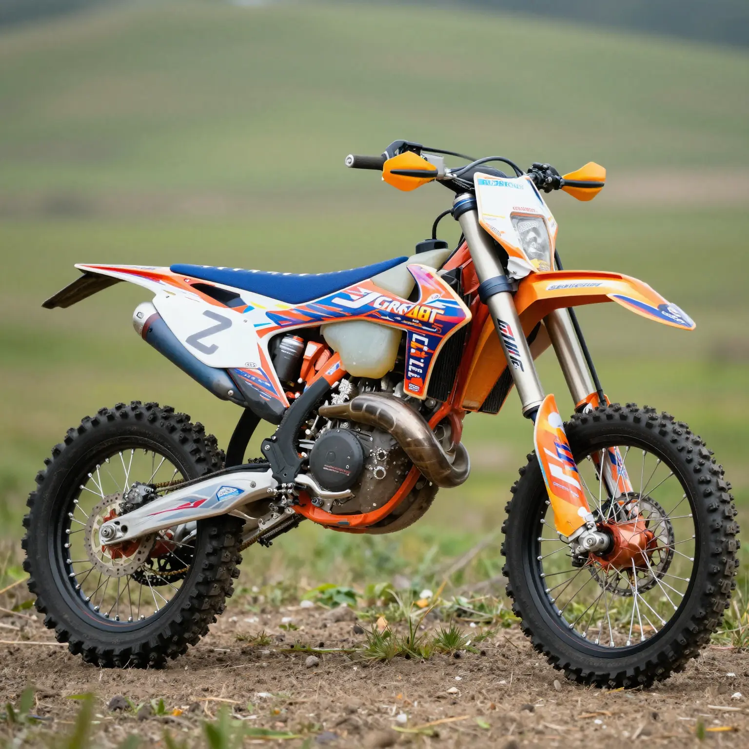 Colorful Customized Dirt Bike