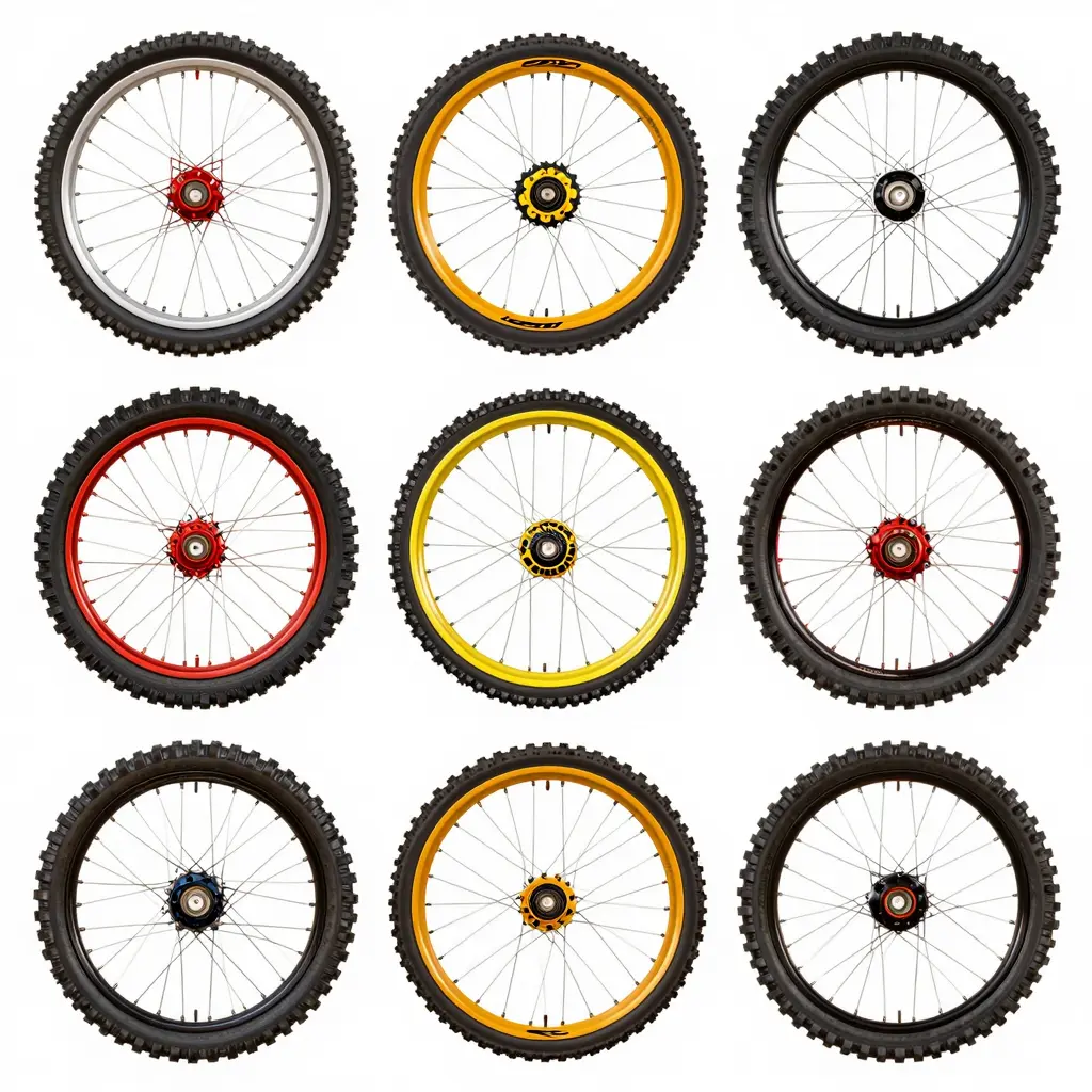 Dirt Bike Rim Graphics