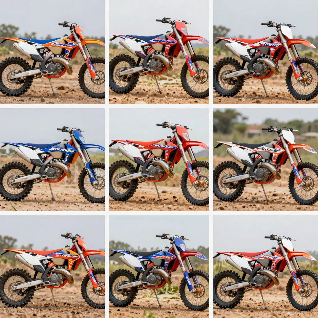 Dirt Bike Shroud Graphics