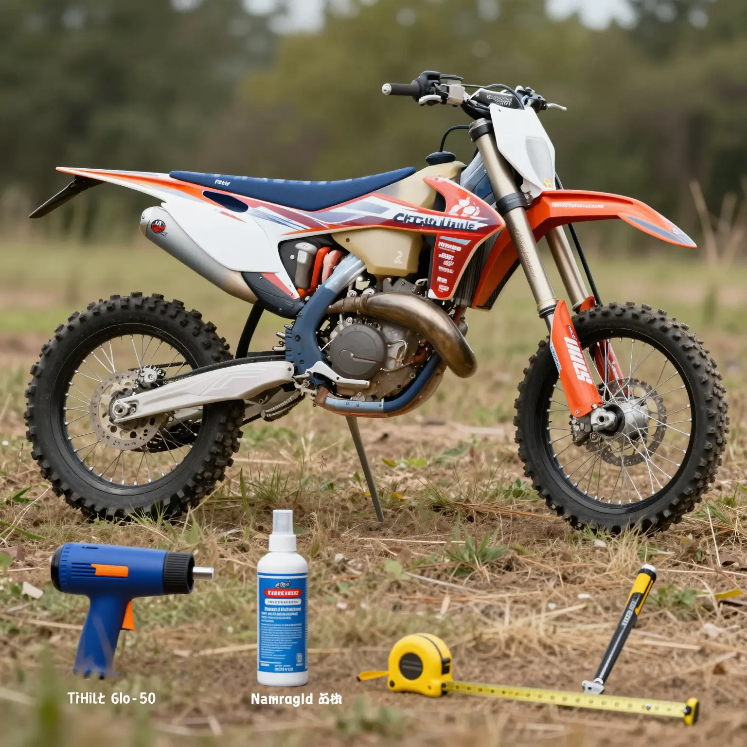 Recommended Tools for Installing Swing Arm Graphics on Dirt Bikes